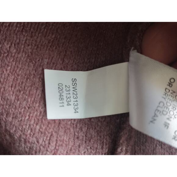 J. Jill Knit Cardigan Rose Mauve Womens Plus 2X Oversized - Picture 6 of 6